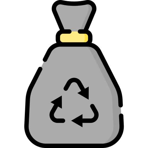 Garbage bag icon