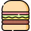 Hamburger アイコン 64x64