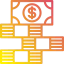 Dollar bills ícono 64x64