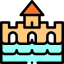 Sand castle アイコン 64x64