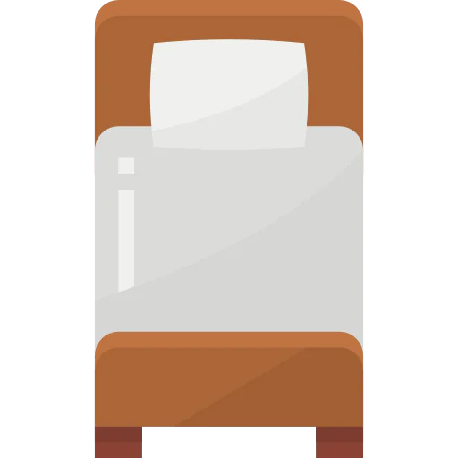 Single bed Symbol