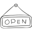 Open Sign иконка 64x64