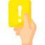 Yellow card Ikona 64x64