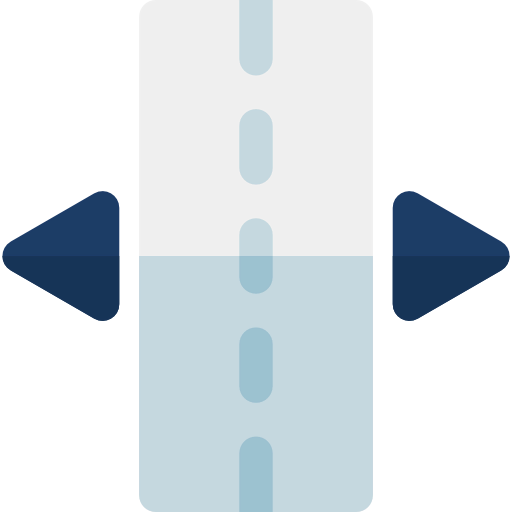 Broken line icon