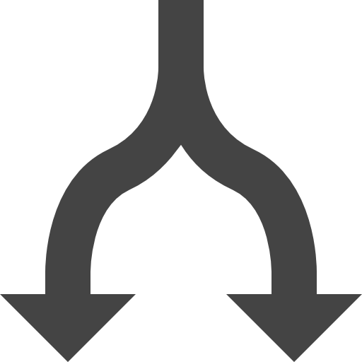 Road Split icon