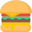 Cheese burger icône 64x64