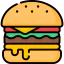 Cheese burger icône 64x64