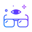 Eye glasses icon 64x64