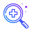 Magnifying glass icon 64x64