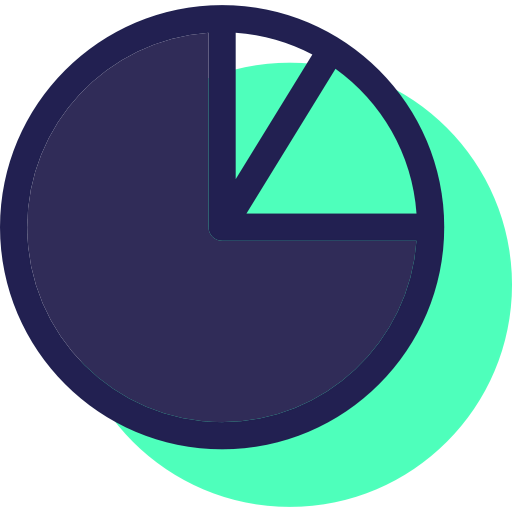 Pie chart Ikona
