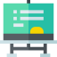 Chalkboard icon 64x64