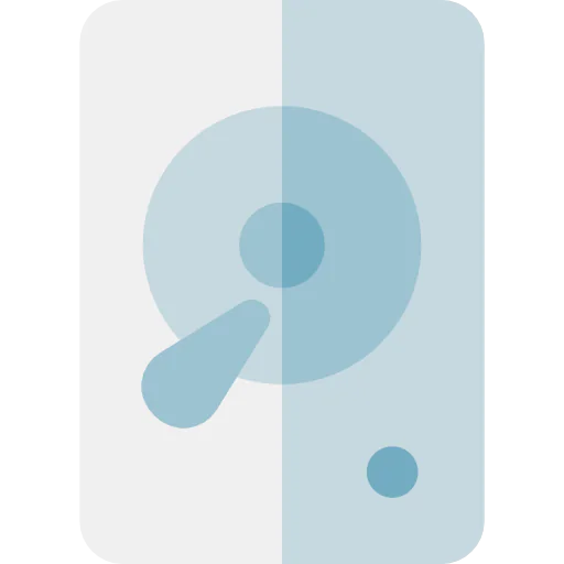 Hard disk icon