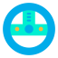 Steering wheel icon 64x64