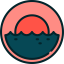 Sunset icon 64x64