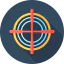 Circular target icon 64x64