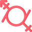 Gender fluid 图标 64x64