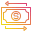 Money transfer icon 64x64