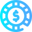 Poker chip icon 64x64