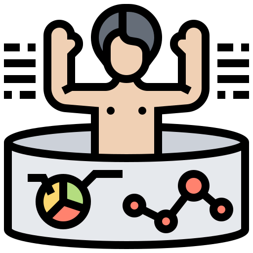 Data analytics icon