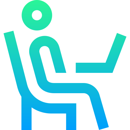 Working at home アイコン