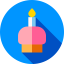 Birthday cupcake icon 64x64