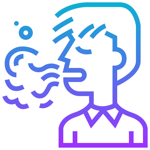 Bad breath icon