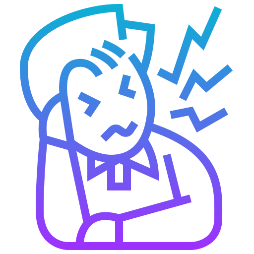Decreased concentration 图标