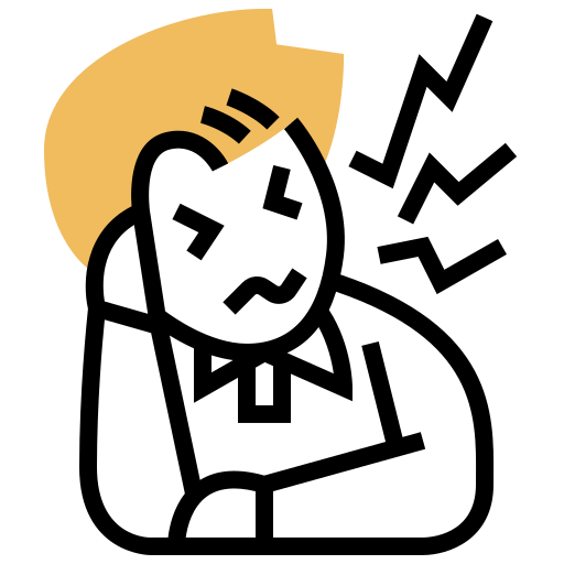 Decreased concentration icon