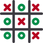 Tic tac toe アイコン 64x64