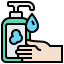 Hand sanitizer icon 64x64