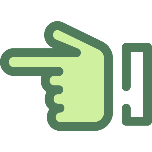 Pointing left 图标
