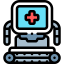 Medical robot icon 64x64