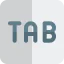 Tab key Symbol 64x64