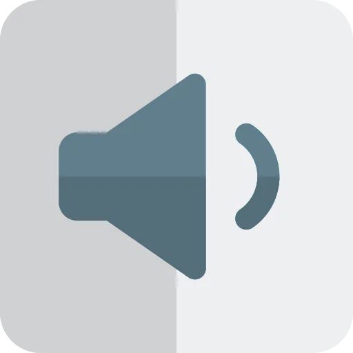 Volume down icon