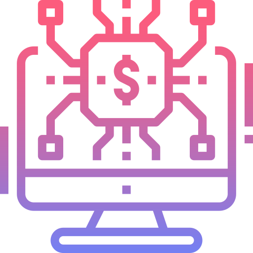 Digital finance icon
