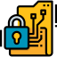Data encryption icon 64x64