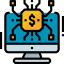 Digital finance icon 64x64