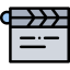 Clapperboard icon 64x64