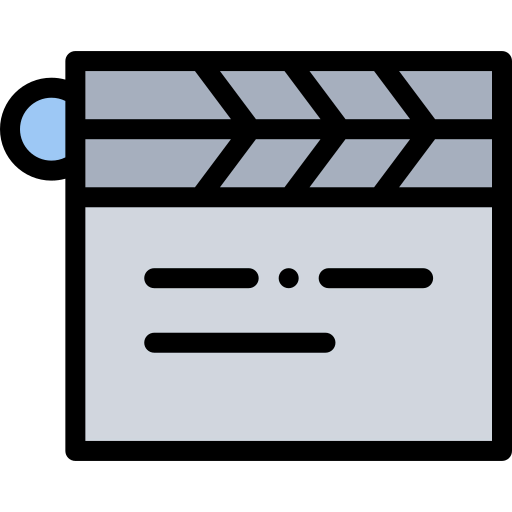 Clapperboard icon