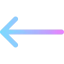Left arrow アイコン 64x64