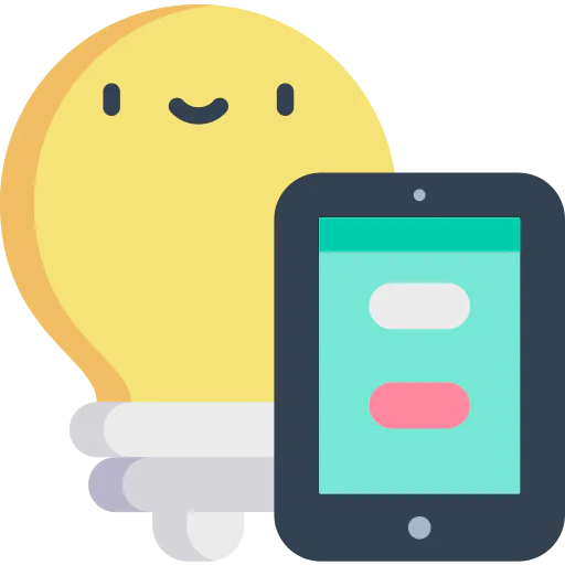 Умная лампочка иконка