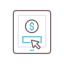Online payment ícono 64x64