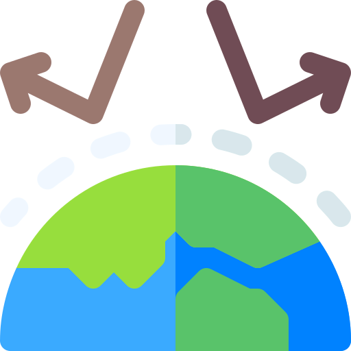 Greenhouse effect icon