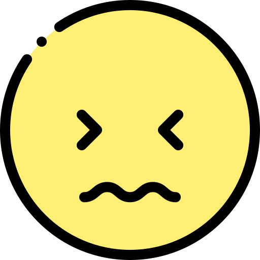Scared icon