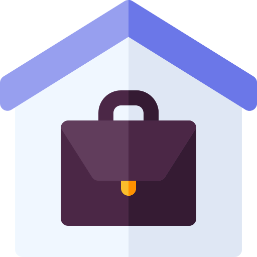 Working at home icon