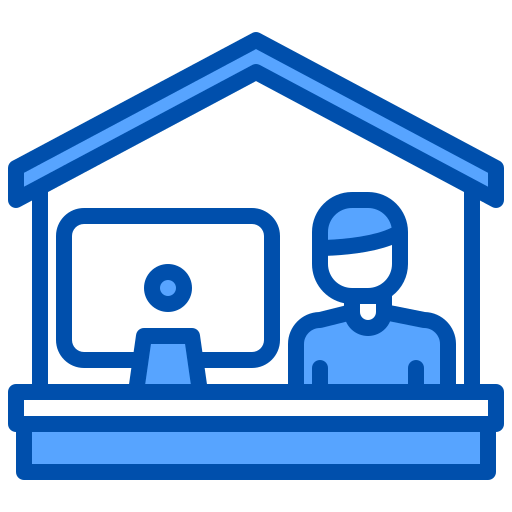 Work from home Ikona