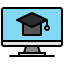 Online learning icon 64x64