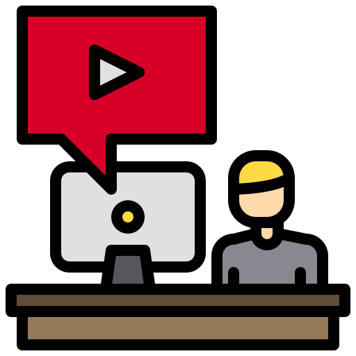 Video conference ícono