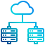 Cloud hosting icon 64x64