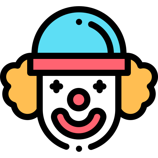 Клоун иконка